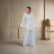 Load image into Gallery viewer, Dandelion Sharara set in Lemon