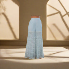 Load image into Gallery viewer, Dandelion Sharara Set in Uranian Blue