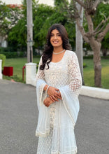 Load image into Gallery viewer, Dandelion Sharara Set in Uranian Blue