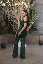 Load image into Gallery viewer, Emerald green co-ord set