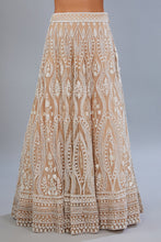 Load image into Gallery viewer, Beige Lehenga Set