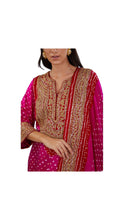 Load image into Gallery viewer, Pink Choga Set without Dupatta
