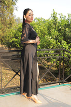 Load image into Gallery viewer, Black Jacket and Skirt Set