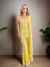 Load image into Gallery viewer, Halo Sharara set