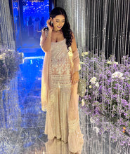 Load image into Gallery viewer, Upasana Ghai in Pixie Dust Sharara Set with Dupatta