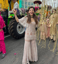 Load image into Gallery viewer, Pixie Dust Sharara set with Cape