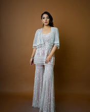 Load image into Gallery viewer, Pixie Dust Sharara set with Cape