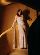 Load image into Gallery viewer, Halo Corset Sharara Set
