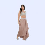 Load image into Gallery viewer, Dusky Pink cape set
