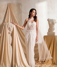 Load image into Gallery viewer, Agora - Corset Skirt Set in Ivory
