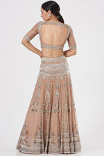 Load image into Gallery viewer, Blush Pink Embroidered Lehenga Set
