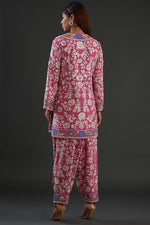 Load image into Gallery viewer, Ari Work Pink Kurta &amp; Salwar Set
